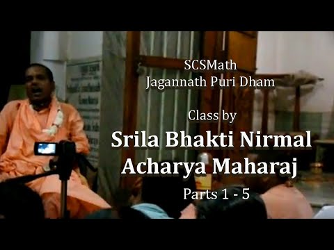 Srila Bhakti Nirmal Acharya Maharaj in Sri Puri Dham