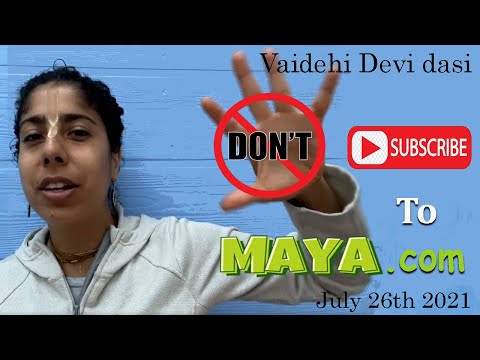 Don’t Suscribe To Maya.com