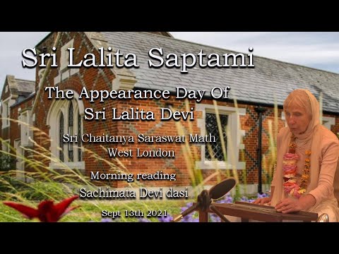 Sri Lalita Saptami   –    Appearance of Sri Lalita Devi