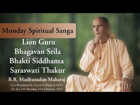 Lion Guru   Bhagavan Srila Bhakti Siddhanta Saraswati Thakur