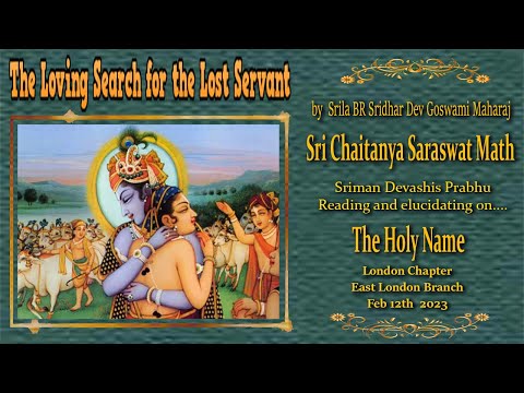 “The Loving Search for the Lost Servant”   “The Holy Name”