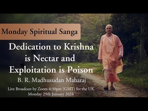 Dedication to Krishna is Nectar and Exploitation is Poison